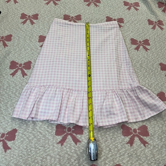 🌸Y2K Gingham Skirt 💗 NEW WITH TAGS - Picture 3 of 5